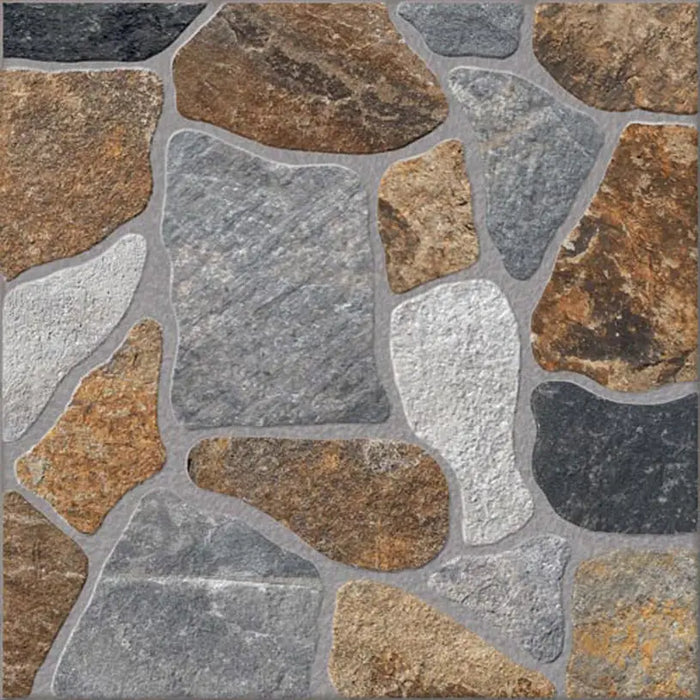 GRANITE GRES KAI CASTRO MIX BROWN 45X45 CM - Гранитогрес<<<Плочки и лайстни<<<Подови и стенни