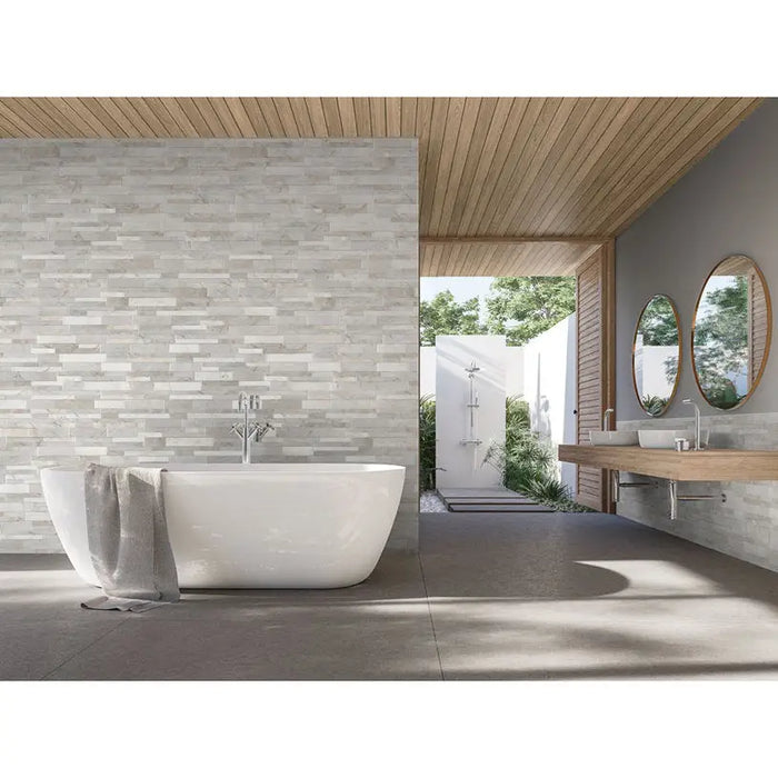 GRANITE GRES KERADOM ROYAL CALACATTA 16X40 CM - Стенни облицовки<<<Плочки и лайстни<<<Подови и стенни