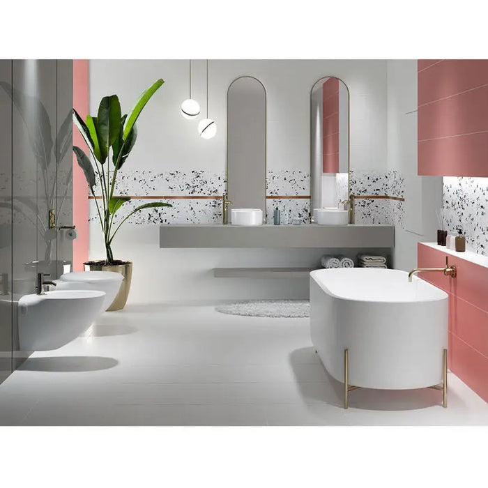GRANITOGRES CERSANIT ESSENZA WHITE P420 42X42 CM - Гранитогрес<<<Плочки и лайстни<<<Подови и стенни