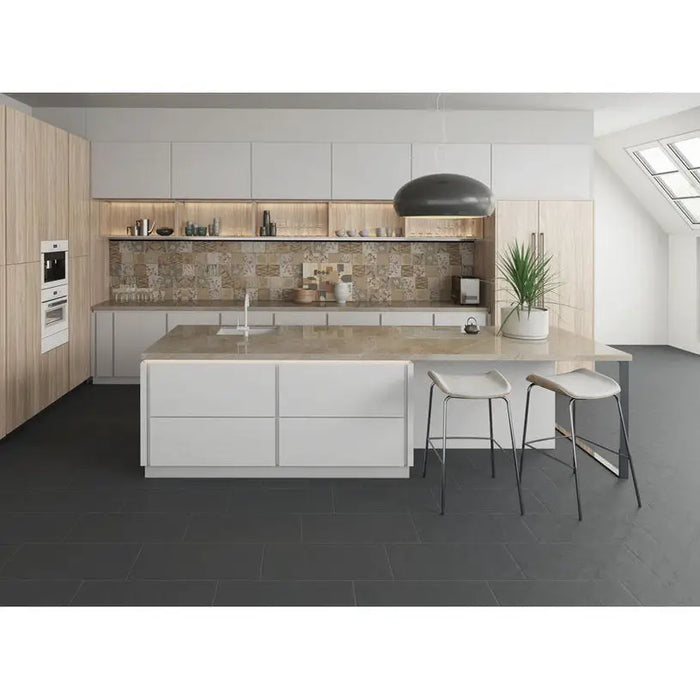 GRANITOGRES KAI MAGMA BLACK 30X60 CM - Гранитогрес<<<Плочки и лайстни<<<Подови и стенни