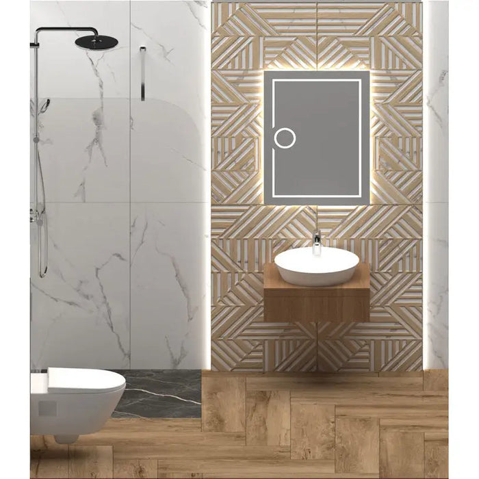 GRANITOGRES PRISSMACER CONFORT CEREZO 25X100 CM - Гранитогрес<<<Плочки и лайстни<<<Подови и стенни