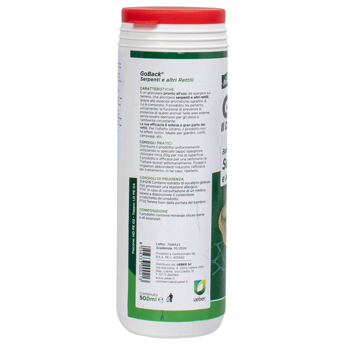 GRANULES FOR FLASHING SNAKES AND OTHER REPTILES GO BACK - Защита от други животни<<<Защита от
