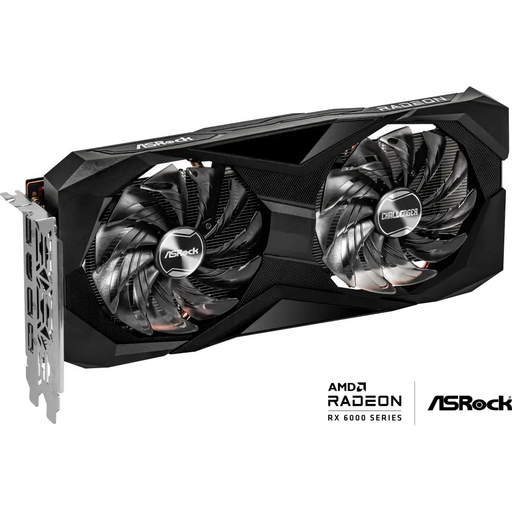 Graphics card ASRock Challenger RX6600 AMD Radeon RX 6600 8 GB GDDR6 - Видеокарти за настолни
