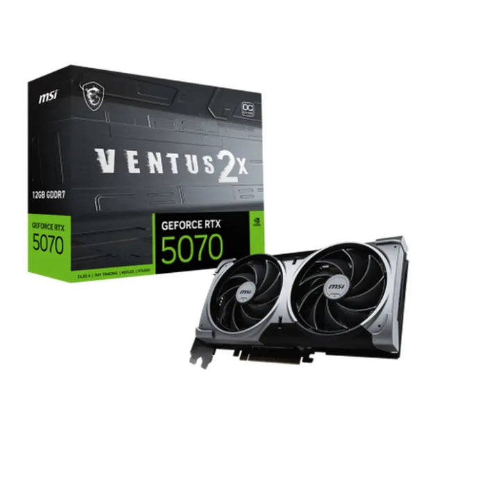 Graphics card MSI GEFORCE RTX 5070 12G VENTUS 2X OC 12 GB - Компютър Мрежи и компоненти<<<Компютри|