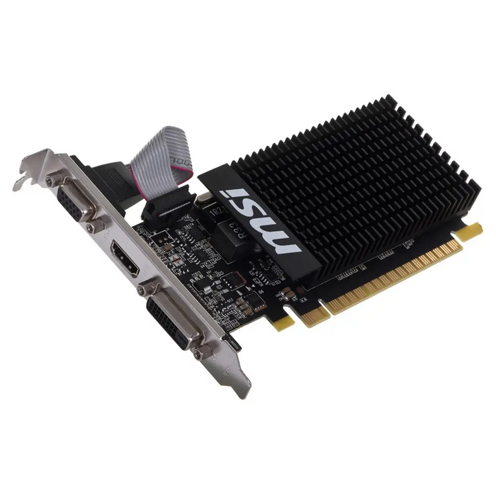 Graphics card MSI GT 710 2GD3H LP 2 GB GDDR3 - Graphics card (NVIDIA Graphics PLUS)VGA-NVD<<<Graphics