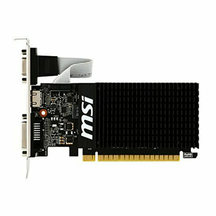 Graphics card MSI NVIDIA GeForce GT 710 GDDR3 - Компютър Мрежи и компоненти<<<Компютри| Електроника<<<BigBuy&&&Графични