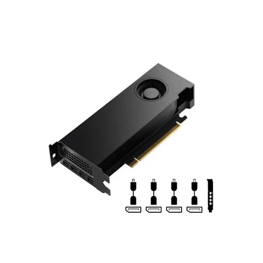 Graphics card PNY NVIDIA RTX 4000 SFF Ada Generation 20 GB GDDR6 160-bit PCIe 4.0 x16 Dual Slot 4x Mini DP 1.4a LP