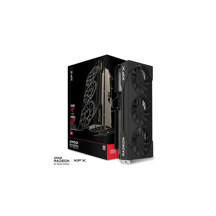 Graphics card XFX RX-97SWFT3B7 RADEON RX 9070 16 GB GDDR6 - Графични карти<<<Компютър Мрежи и компоненти<<<Компютри|