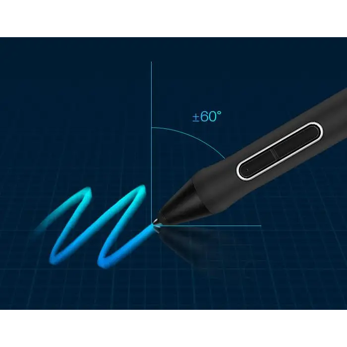 Graphics tablet HUION Inspiroy Keydial KD200 USB-C Bluetooth Metal Grey - Графични таблети<<<Лаптопи таблети и