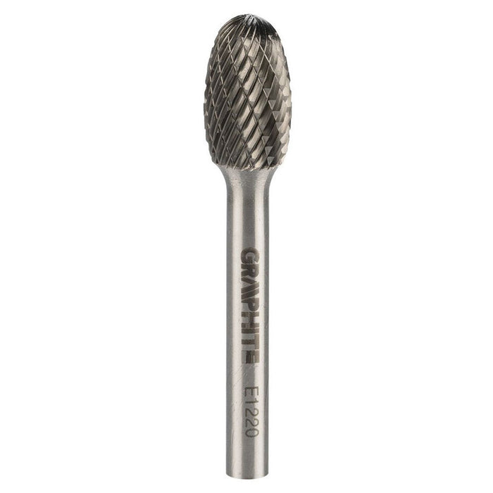 CARBIDE OVAL MILLER FOR METAL 12X20 MM GRAPHITE 55H366
