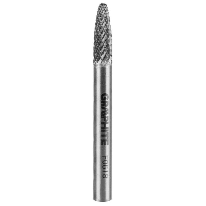 CARBIDE ROUND MILLER FOR METAL 6X18 MM GRAPHITE 55H369