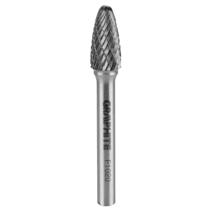 CARBIDE ROUND MILLER FOR METAL 10X20 MM GRAPHITE 55H371
