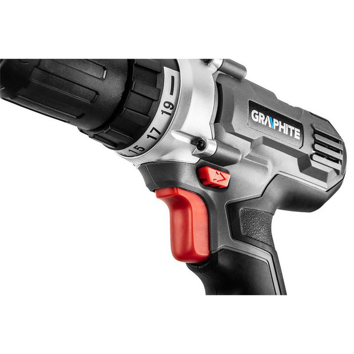 CORDLESS DRILL GRAPHITE 58G006 ENERGY+ 18 V, 55.00 nm, WITHOUT BATTERY AND CHARGER