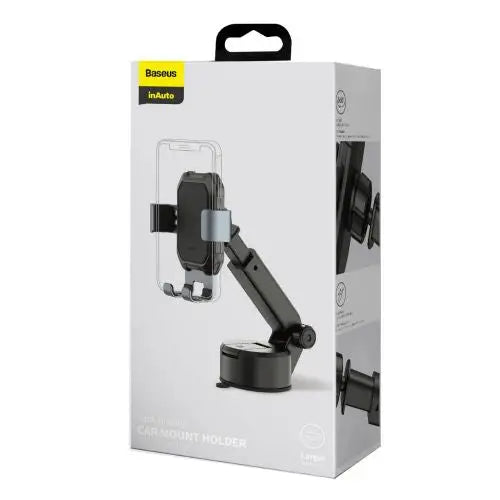 Gravity car mount for Baseus Tank phone with suction cup (black) - Car mount<<<Accessories<<<Основна<<<DunaXML&&&Phone