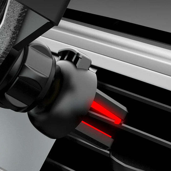 Gravity smartphone car holder black air vent grille (YC07) - Cell phone holders<<<HurtelXML