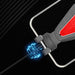 Gravity smartphone car holder black air vent grille (YC07) - Cell phone holders<<<HurtelXML