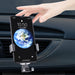 Gravity smartphone car holder black air vent grille (YC08) - Cell phone holders<<<HurtelXML