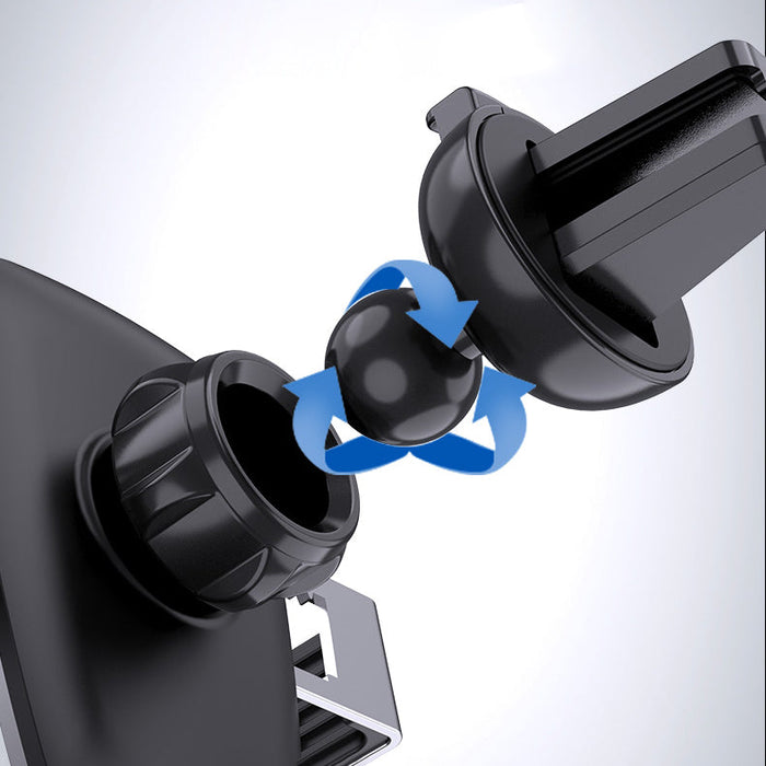Gravity smartphone car holder black air vent grille (YC08) - Cell phone holders<<<HurtelXML