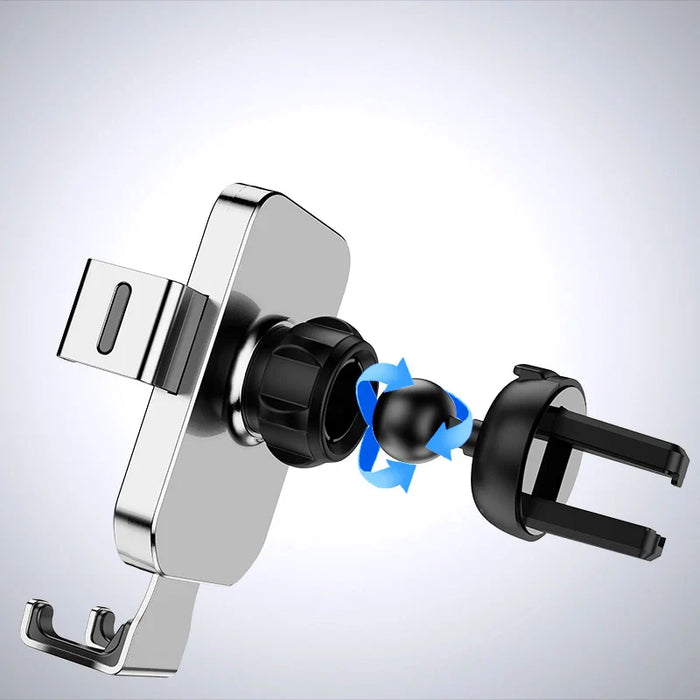 Gravity smartphone car holder for air vent blue (YC12) - Cell phone holders<<<HurtelXML