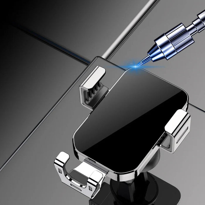 Gravity smartphone car holder for air vent blue (YC12) - Cell phone holders<<<HurtelXML