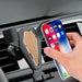 Gravity smartphone car holder silver (YC07) - Cell phone holders<<<HurtelXML