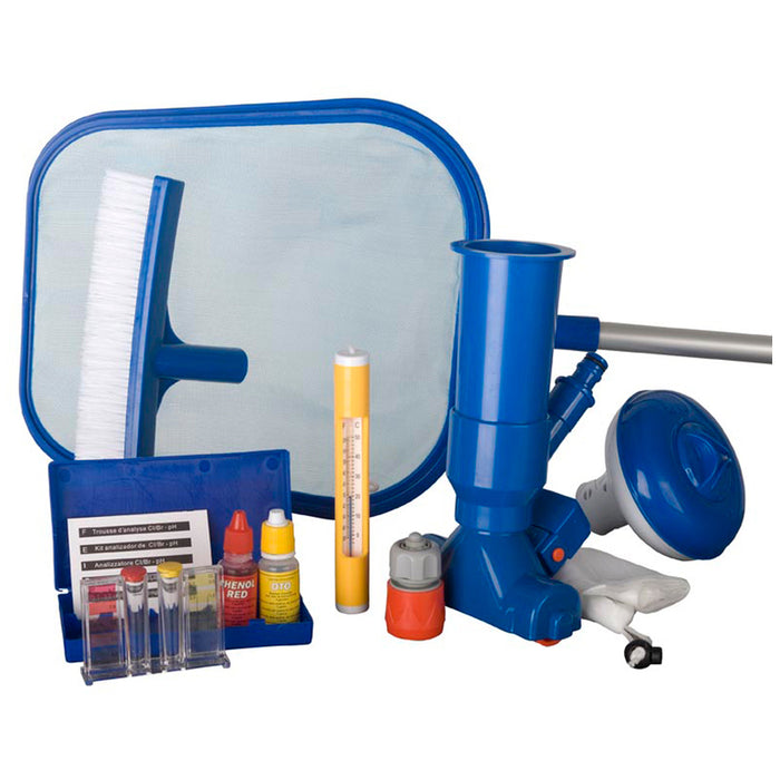 POOL CLEANING KIT WITH FILTER+VACUUM HEAD GRE 08050