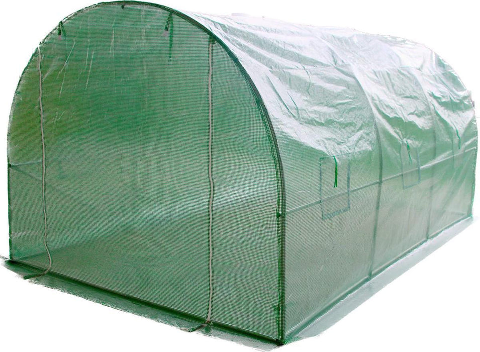 GREENHOUSE GREEN B 4x2.5x2M 6 WINDOWS