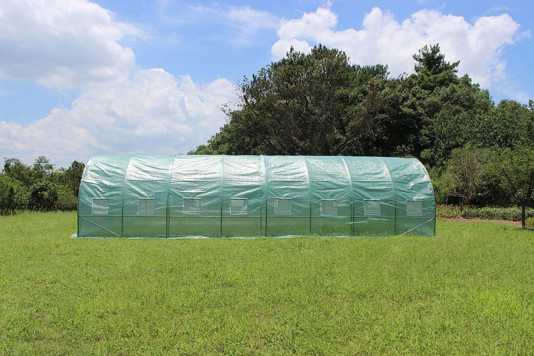 GREENHOUSE GREEN B 8x3x2M 16 WINDOWS