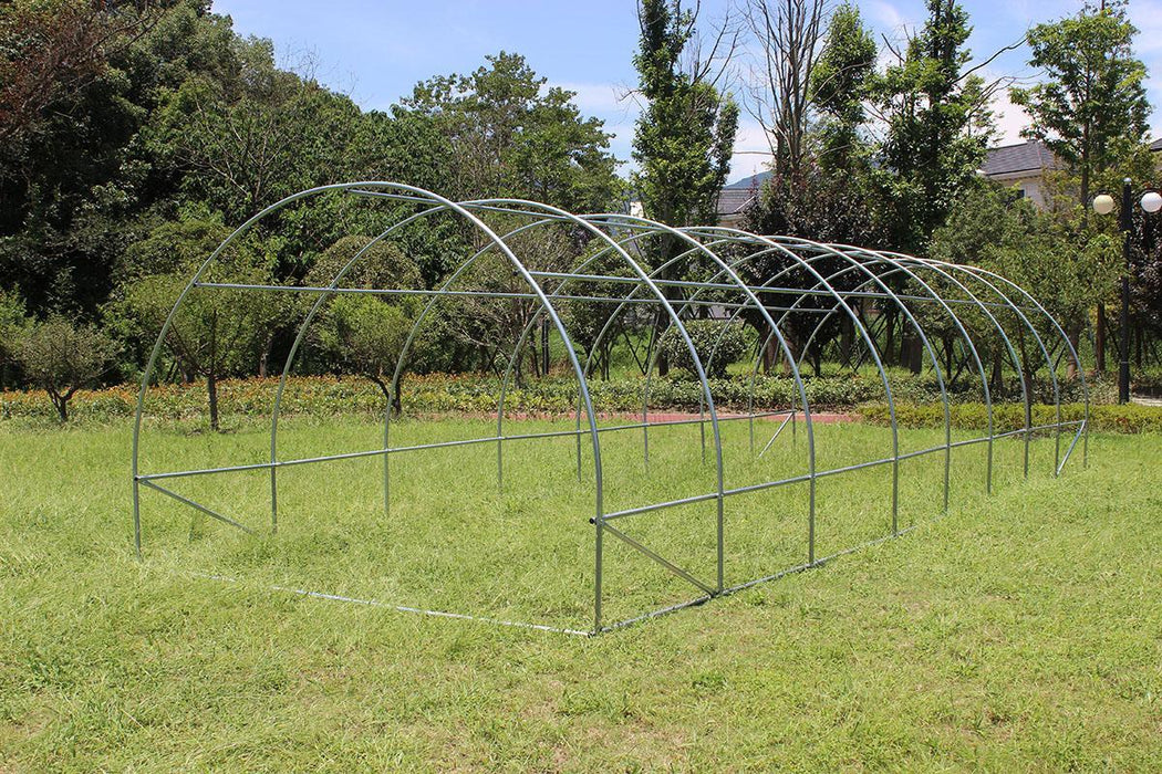 GREENHOUSE GREEN B 8x3x2M 16 WINDOWS
