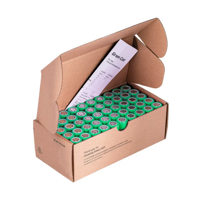 Green Cell 50GC18650NMC29 household battery Rechargeable battery 18650 Lithium-Ion (Li-Ion) - Rechargeable