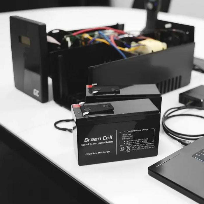 Green Cell AGM46 industrial rechargeable battery Sealed Lead Acid (VRLA) 8000 mAh 12 V - BatteriesZSI-AKU<<<Emergency