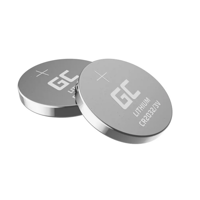 Green Cell Blister 10x Lithium Battery CR2032 3V 220mAh Button - BatteriesBAL-BAT<<<batteries and chargersBAL<<<ActionPL