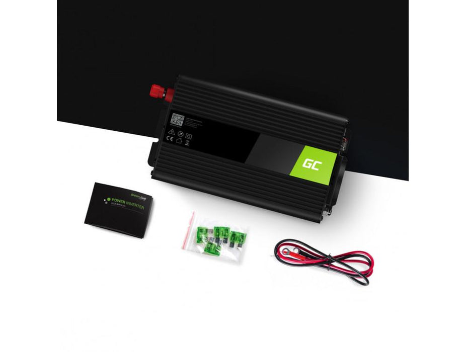 Inverter GREEN CELL 24V/500W pure sine wave