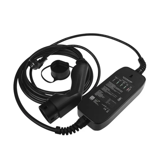 Green Cell EV16 electric vehicle charging station Black 1 Built-in display LCD