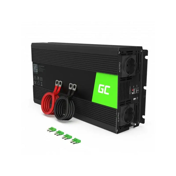 Green Cell INV21 power adapter/inverter Auto 6000 W Black - ConvertersZSA-PRZ<<<Car power supplyZSA<<<ActionPL