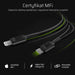 Green Cell KABGC07 lightning cable 1 m Black - USB cablesKBA-USB<<<Cables and adaptersKBA<<<ActionPL