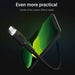 Green Cell KABGC12 lightning cable 2 m Black - USB cablesKBA-USB<<<Cables and adaptersKBA<<<ActionPL