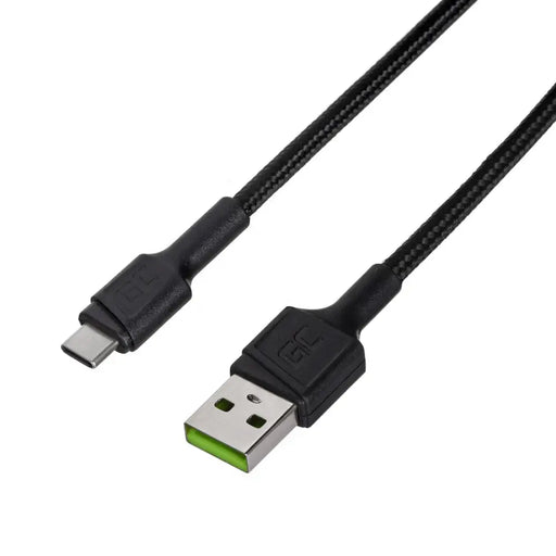 Green Cell KABGC25 USB cable 0.3 m USB A USB C Black - USB cablesKBA-USB<<<Cables and adaptersKBA<<<ActionPL
