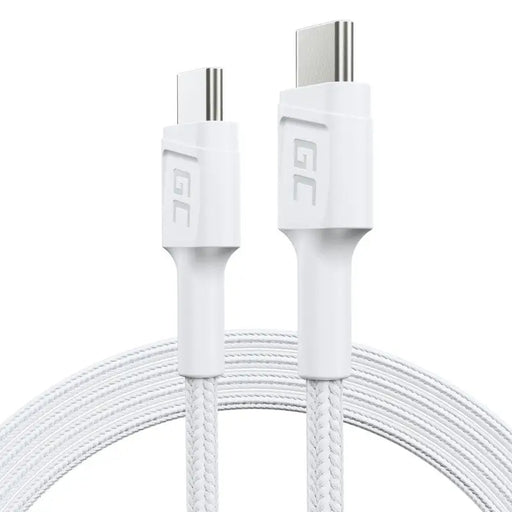 Green Cell KABGC30W USB cable USB 3.2 Gen 1 (3.1 Gen 1) 1.2 m USB C White - USB cablesKBA-USB<<<Cables