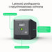 Green Cell uninterruptible power supply (UPS) Line-Interactive 1.5 kVA 900 W 4 AC outlet(s) - UPSZSI-UPS<<<Emergency