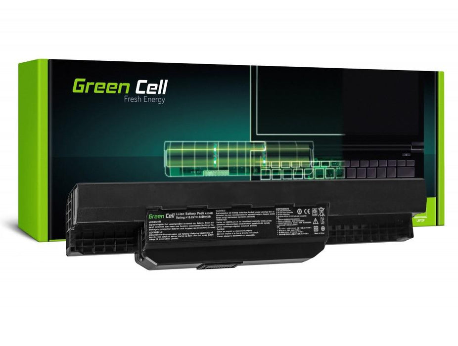 Battery for laptop GREEN CELL, Asus A32-K53 K53E K53S K53SV X53 X53S X53U X54 X54C X54H, 11.1V, 4400mAh