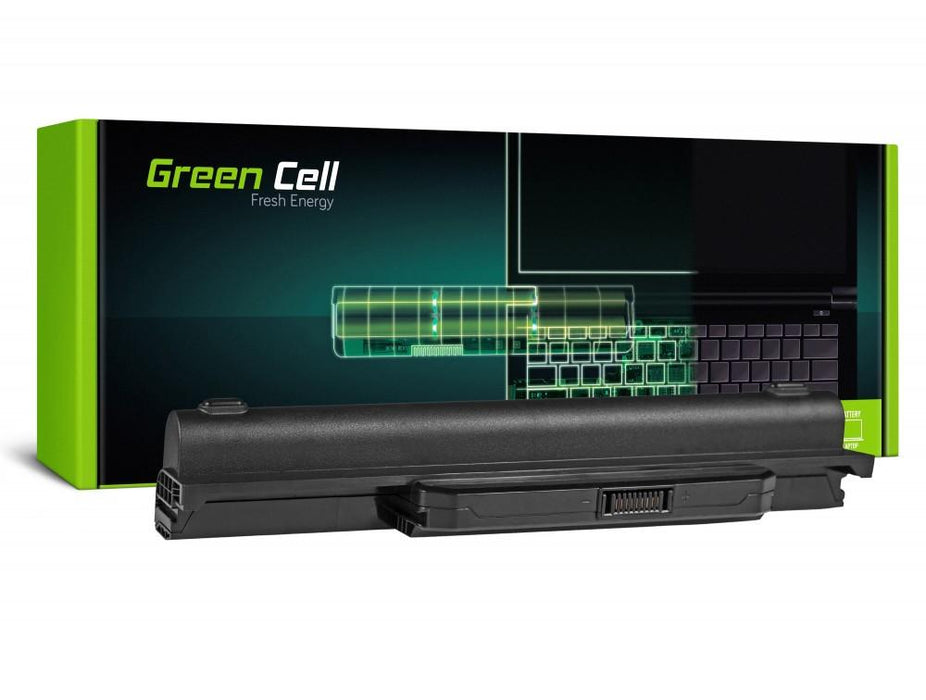 Battery for laptop GREEN CELL, Asus K53 K53E K53S K53SV X53 X53S X53U X54 X54C X54H, 11.1V, 6600mAh