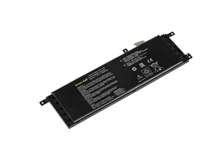 Battery for laptop GREEN CELLasus X553, X553M, F553, F553M, 7.2V, 3800mAh