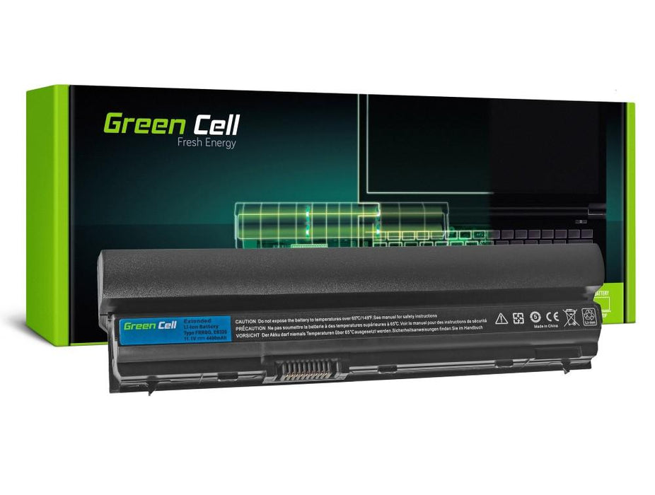 Laptop battery GREEN CELL, Dell Latitude E6400 E6500, 11.1V, 4400mAh