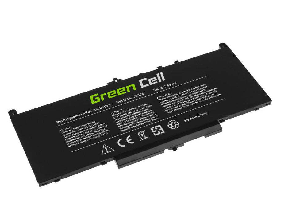 Laptop Battery Dell Latitude E7270 E7470 J60J5 7.6V 5800mAh GREEN CELL