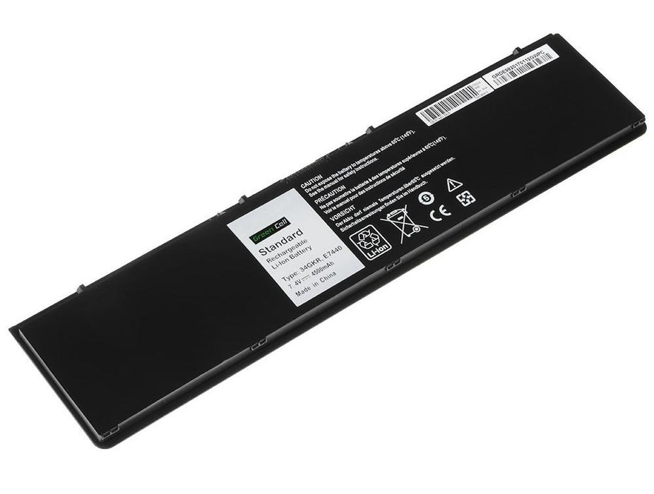 Laptop Battery DELL Latitude E7440 E7450 34GKR 3RNFD PFXCR 7.2V 4500mAh GREEN CELL