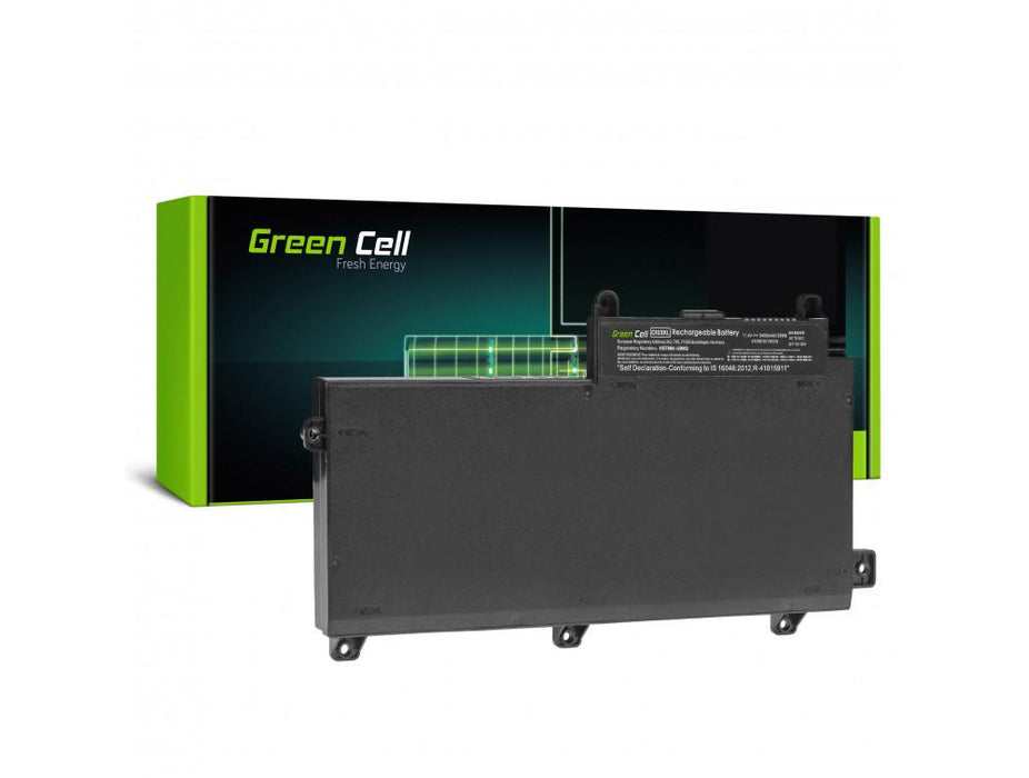 Laptop Battery HP ProBook 640 G2 645 G2 650 G2 G3 655 G2 11.4V 3400mAh GREEN CELL