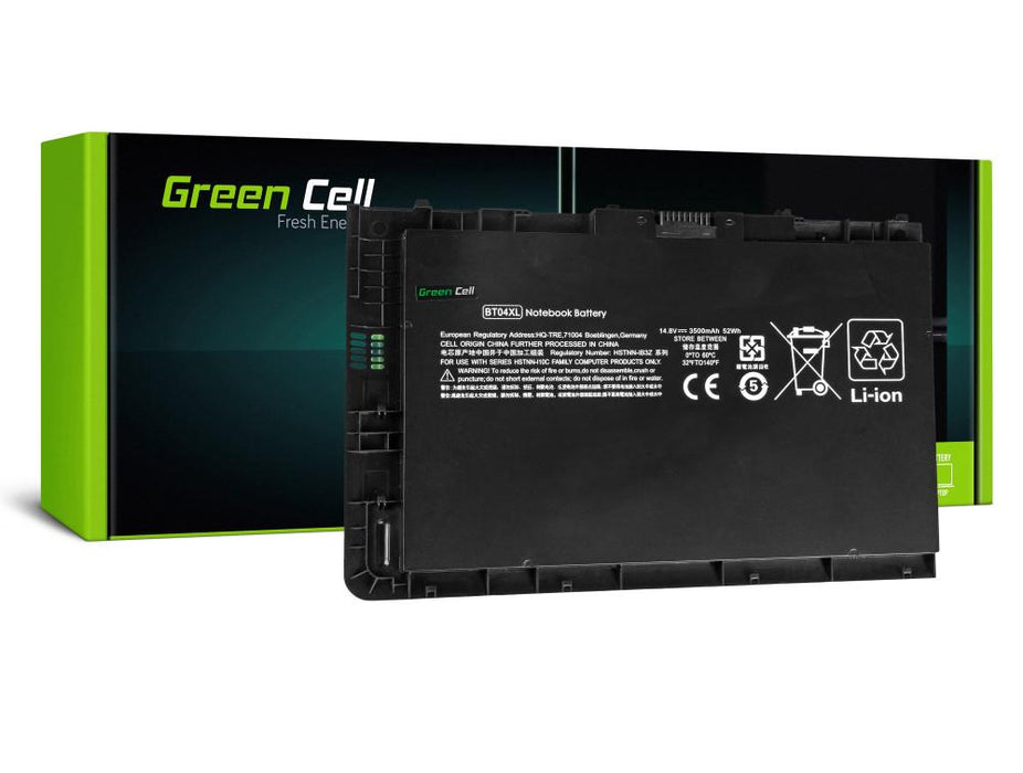 Battery for laptop GREEN CELL, HP EliteBook Folio 9470m 9480m / 14.4V 3500mAh