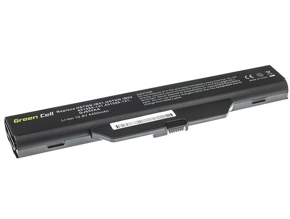 Laptop battery GREEN CELL, HSTNN-IB51 for HP 550 610 615 Compaq 550 610 615 6720 6830 LB51, 10.8V, 4400mAh