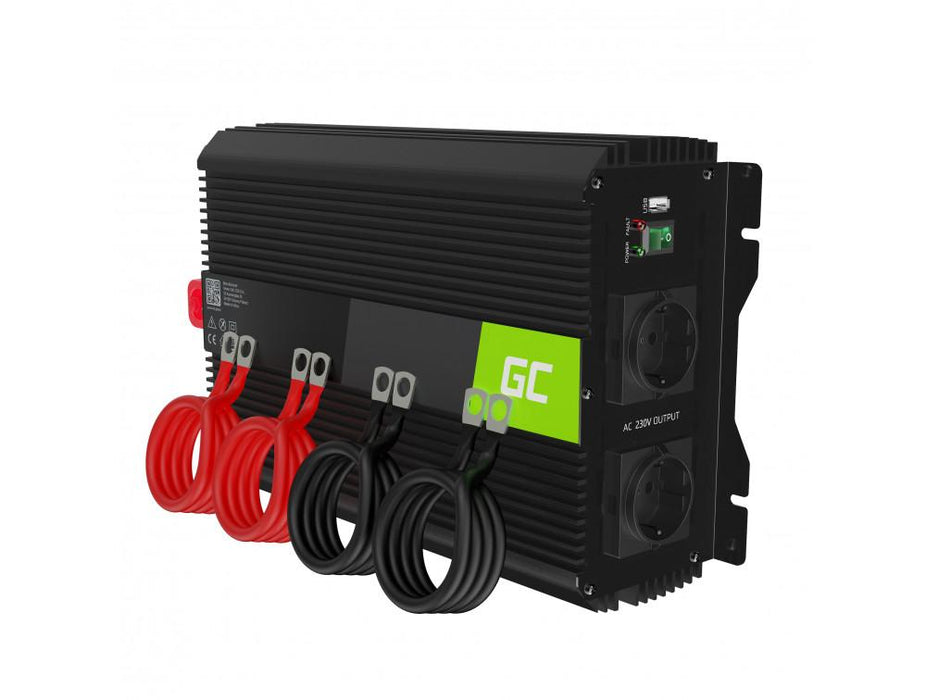 Inverter PRO GREEN CELL, 12/220V, DC/AC, 3000W/6000W, Modified sine wave